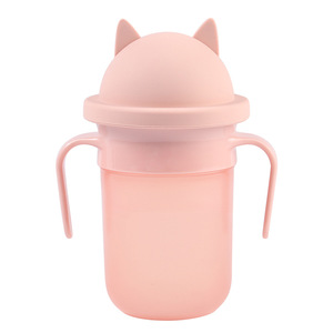 360 Training Silicone Baby Sippy Cup 200mL Taza de agua Vajilla infantil Venta al por mayor Servicio ODM/OEM Taza de silicona suave para niños - Product Image 5