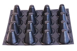 Planche de drainage industrielle en plastique pour l'étanchéité des murs et sols de sous-<span class=keywords><strong>sol</strong></span>, fondations, utilisation extérieure - Product Image 5