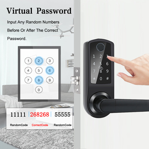 Nuova Serratura Intelligente Biometrica con Impronta Digitale 2026, con Codice Password, Chiave a Scheda e Controllo App per Casa, Ufficio, Hotel - Product Image 3