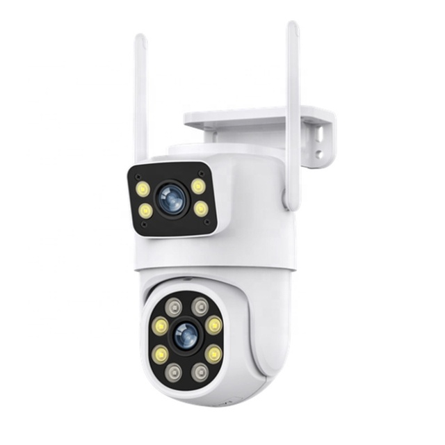 A30 PTZ Security Camera Outdoor 360 View Wireless Dual Lens Smart Camera Human Tracking Alarm Wifi Night Vision Waterproof
