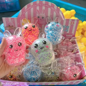 Juguetes de Peluche con Temática Animal, Resistentes a la Presión, con Luces LED y Bolas de Slime Burbujeante, Material TPR, Alta Rentabilidad, MOQ Bajo, para Distribuidores - Product Image 2