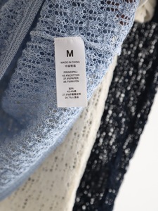 Suéter de punto de manga corta para mujer al por mayor con pedrería, suéter elegante y brillante con diamantes termoadhesivos de alta calidad - Product Image 3