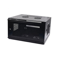 Armoire de support de réseau de serveur de centre de données de 19 pouces double ventilateur debout au sol 12U 15U 18U 22U 32U 42U 47U RJ45 DDF certifié CE