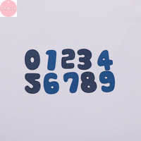 Fustelle per taglio numeri, Scrapbooking, Creazione di biglietti, Stampi fai da te, Modelli in metallo