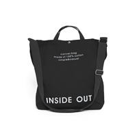 Nouvelle mode, vente en gros d'usine, sac fourre-tout en toile pour femme, imprimé en coton, sac en toile de grande taille pour le week-end