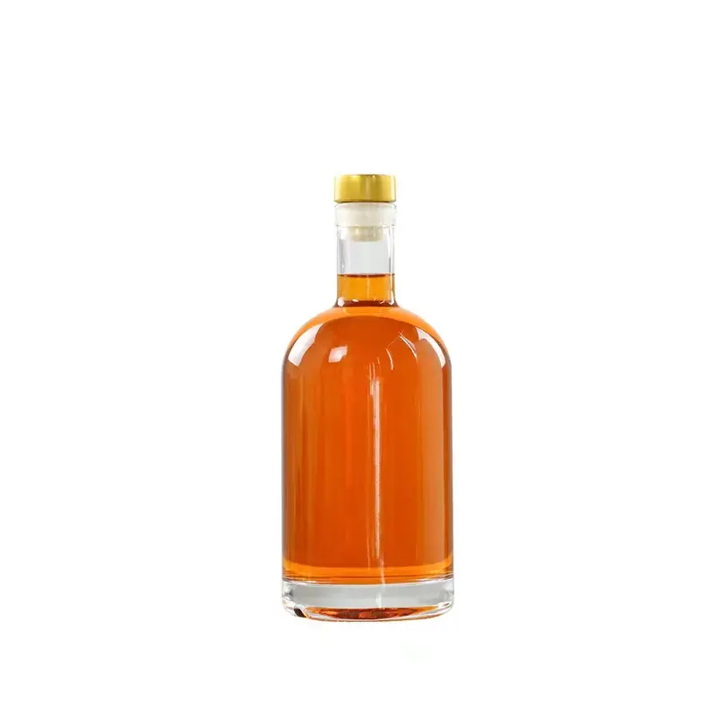 8oz 12oz 16oz 350ml 375ml 500ml 750ml Bouteille en verre de vodka vide bouteille de whisky fabricants de bouteilles en verre de vin rouge