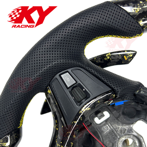 Volante Deportivo Personalizado de Fibra de Carbono con LED e Indicador de RPM para BMW F30 F32 F10 F20 M4 420i 428i 430i 435i M3 320i 328i 330i 335i 340i 118i 120i - Product Image 2