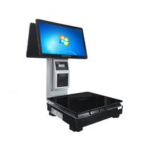 RUINAI RN-G 15,6 pouces, écran tactile capacitif 10 points, PC POS et balance avec système d'exploitation Windows/Android, Wi-Fi 6, 4 Go de RAM