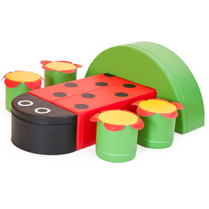 Tabouret enfant Coccinelle : Jouets sensoriels et équipement d'entraînement pour la stimulation précoce en crèche et maternelle - Product Image 1