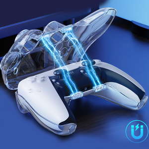 Housse de protection transparente pour PC Play station 5 pour <span class=keywords><strong>PS5</strong></span> Controller Skin Case Cover Storage Box - Product Image 3