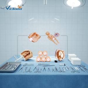 Modèle avancé et complet de palpation abdominale et de rotation de machine d'accouchement pour la science médicale - Product Image 1