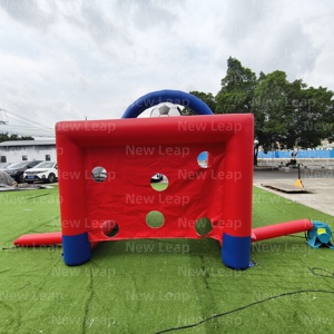 Yuedong 9.8ft gonfiabile gioco di calcio calcio cortile castello a tema rosso per sparare nei parchi cittadini - Product Image 5