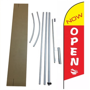 Mở Logo Bãi Biển Lông Cờ Tùy Chỉnh Giọt Nước Mắt Cờ Bay Cờ Biểu Ngữ - Product Image 2