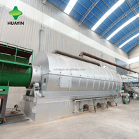 Usine de pyrolyse en lots, homologuée pour usage commercial, avec pompe, pour une conversion haute efficacité et haute sécurité du plastique et des pneus en huile combustible