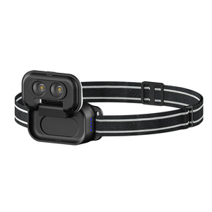 Lampe frontale COB rechargeable 1000 mAh LED à double faisceau pour exploration en extérieur avec charge Type C - Product Image 2