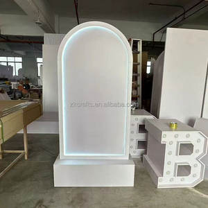 Светодиодная панель-арка для декора входа на свадьбу или вечеринку с индивидуальным логотипом - Product Image 3