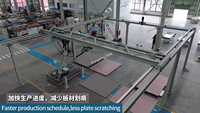 Système de stockage automatisé intelligent pour machines CNC de travail du bois, automatisation d'entrepôt de matériaux en panneaux MDF
