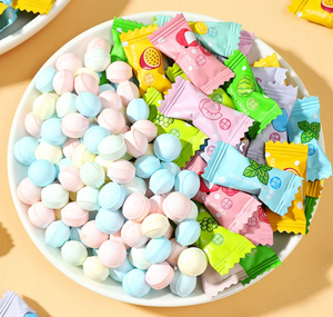 Bonbons turcs classiques de qualité supérieure, faits à la main, enrobés de sucre, halal, confiserie traditionnelle, sac de bonbons blancs Cicek Sekerleme - Product Image 3
