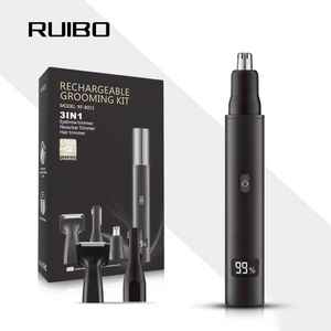 Trimmer per il naso da uomo 2025 professionale USB ricaricabile indolore per sopracciglia e rimozione peli facciali con motore potente - Product Image 1