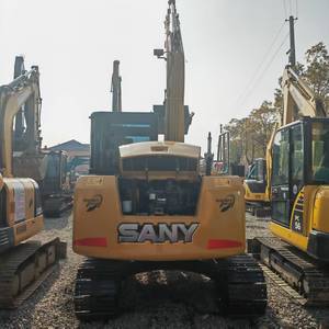 Excavatrice Sany SY 75C Pro d'occasion machine de construction hydraulique grande performance 8 tonnes poids de fonctionnement Komatsu Mini Chine - Product Image 4