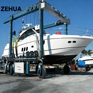Lève-bateau électrique haute performance pour yachts, grue de levage marine 100 tonnes - Product Image 4