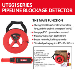 Detector de Fugas en Tuberías Eléctricas UNI-T UT661A/B/C/D, Sonda Impermeable UT662A, Detector de Fugas en Tuberías de Cloruro de Polivinilo para el Hogar - Product Image 5