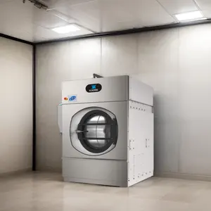 Nuevas lavadoras industriales eléctricas Equipo de lavandería textil con rodamiento de motor confiable para hoteles Restaurantes