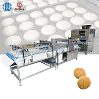 Machine à former des pains à hamburgers et des hot-dogs entièrement automatique, électrique, de qualité alimentaire, en acier inoxydable, haute capacité
