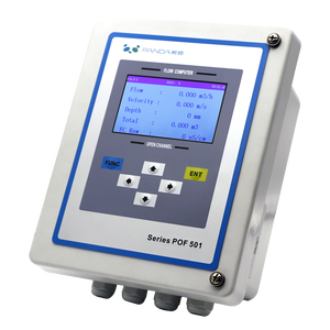 New Materials Good Price China 4-20ma RS485 Output Not Full Pipe Wall Mounted Doppler Ultrasonic Open Channel <b>Flow</b> <b>Meter</b> POF501, - Product Image 4