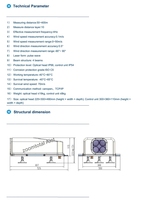 Nettoyage automatique de vitres léger monté sur véhicule ou sous-sol Lidar éolien Doppler cohérent 3D/Lidar éolien Nacelle