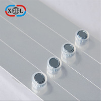 Aimant en plastique Led lumière magnétique LED colonne magnétique aluminium Pcblight Source LED module lentille Fix aimant pour Led plafonnier