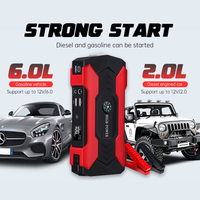 PONFLY haute puissance meilleur démarreur de saut 800A 10000mah démarrage de saut de voiture démarreur de saut multifonction pour véhicules voiture