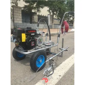 Hand Push Portable Spray Cold Paint Road Line Marking Machine Road marking cold paint spray used road marking device