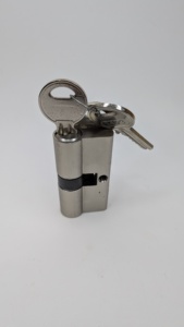 Serrure à cylindre en laiton double face Vitolock, accès par clé des deux extrémités, antirouille, durable, 60 mm, pour portes en bois/métal, sécurité - Product Image 6