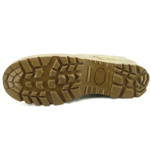 Pelle scamosciata mucca resistente all'abrasione antiscivolo in gomma acciaio Sole protezione della punta da esterno per escursioni nel deserto <span class=keywords><strong>stivali</strong></span> di sicurezza - Product Image 2