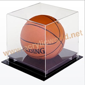 Boîte de présentation de ballons de basket en acrylique personnalisée, vitrine transparente pour objets sportifs de collection - Product Image 5