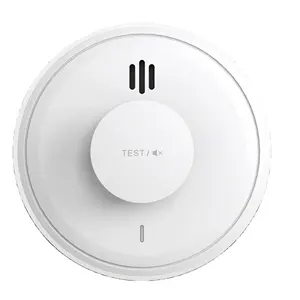 2024 buon prezzo di alta qualità per uso domestico bianco Wireless sensore di temperatura rilevatore di calore allarme antincendio