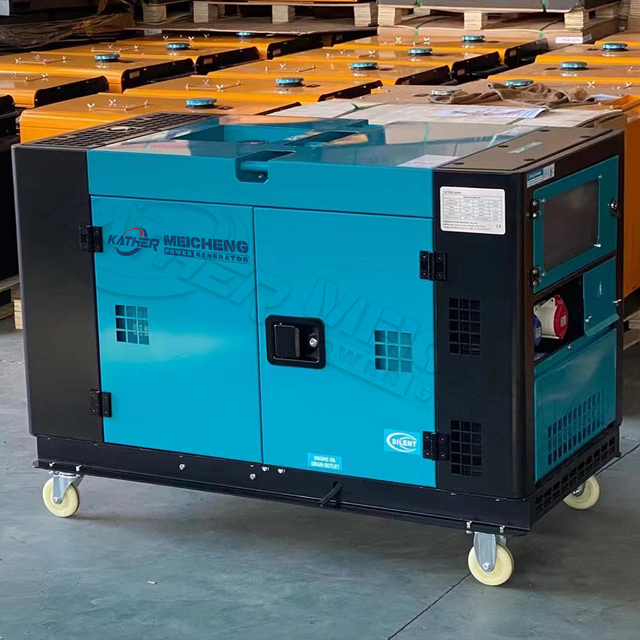 16kw 20kva 24kw 30kva 35kw 40kva Diesel Generator Set Super Silent Type Air/Water Cooling Alternator Portable Power Machine