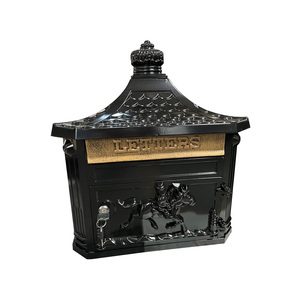 Buzón <span class=keywords><strong>de</strong></span> aluminio montado en la pared duradero, a prueba <span class=keywords><strong>de</strong></span> herrumbre, impermeable, servicio postal <span class=keywords><strong>de</strong></span> apartamento, gran capacidad, proveedor Chino - Product Image 3