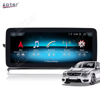 Lecteur DVD de voiture Android sans fil AOTSR pour Mercedes Benz classe C W205 NGT5.0 10.25 pouces autoradio Android de luxe