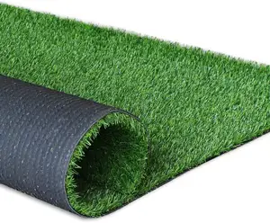Tappeto erboso da Golf artificiale di colore verde tappeto erboso sintetico per interni da giardino all'aperto Patio balcone per campo sportivo