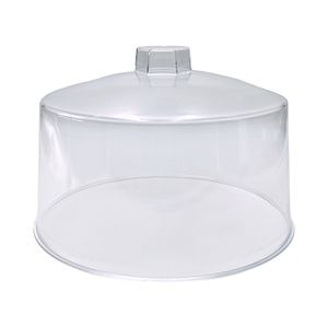 Cúpula de exhibición de pasteles de diseño moderno con asa hexagonal de PS, ecológica, para tiendas de postres y pastelerías - Product Image 1