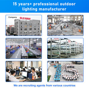 Réverbère LED extérieur IP65 personnalisé 5M 6M avec poteau, 50W-200W, super lumineux, CRI 95, température de couleur 3000K-6500K, étanche - Product Image 6