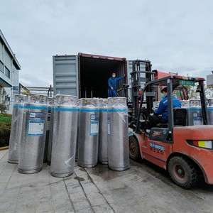 Cilindro Criogénico Aislado de 195L, 80L-500L, para LN2, LO2, LAr, LCO2, Oxígeno/Nitrógeno/Argón/CO2, Tipo Dewar - Product Image 1