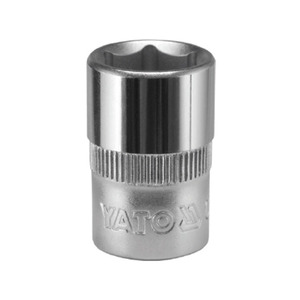 Yato 3/8 Inch Chrome Vanadium Steel <b>Socket</b> Hexagon Automotive Repair Tool YT-3801 - Product Image 2