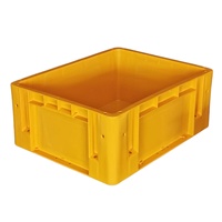 Caisse de transport robuste en plastique 480*380*200mm, bac de stockage industriel pour quincaillerie et pièces automobiles, boîte de transport en plastique