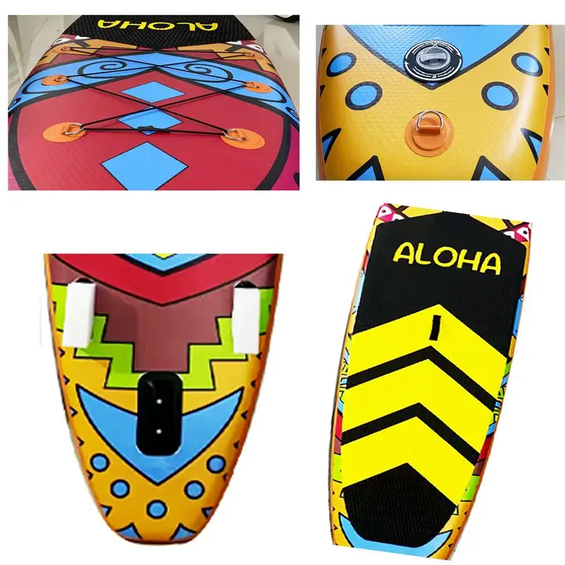 Hot Selling Vertical Drop Stitch PVC Inflatable Surfboard Stand-Up Paddleboarding Water Sports Equipment