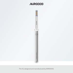 Cepillo de Dientes Eléctrico Sónico MIROOOO X2 Mini, Cuerpo de Aleación de Aluminio, Cerdas de Nailon, Batería de 60 Días, Resistente al Agua IPX7, Certificado CE - Product Image 1