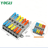 Manual de Operación Completo en Inglés para Conectores de Cable YOGU, Guía de Cableado Clara, Pasos de Instalación y Operación para Electricistas en el Extranjero