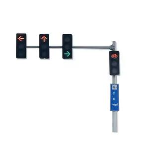 Postes <span class=keywords><strong>de</strong></span> señal <span class=keywords><strong>de</strong></span> tráfico galvanizados en caliente NOEL <span class=keywords><strong>Poste</strong></span> <span class=keywords><strong>de</strong></span> acero <span class=keywords><strong>Componentes</strong></span> <span class=keywords><strong>de</strong></span> <span class=keywords><strong>poste</strong></span> integrados para semáforo y señal al aire libre - Product Image 1